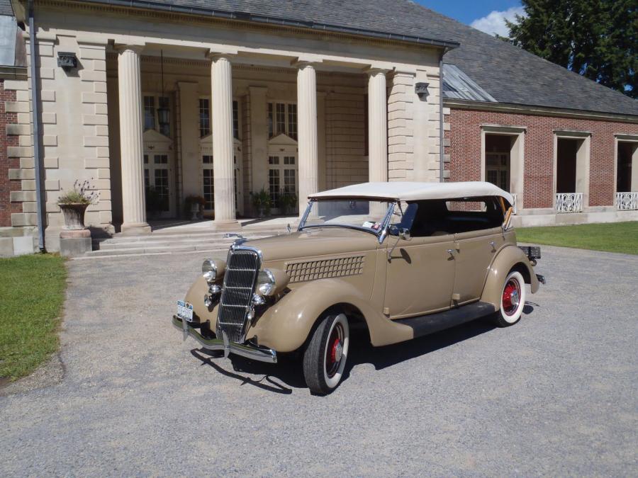  Ford V8 Model 48 DeLuxe Phaeton 1935 года  (фото 28 из 52)